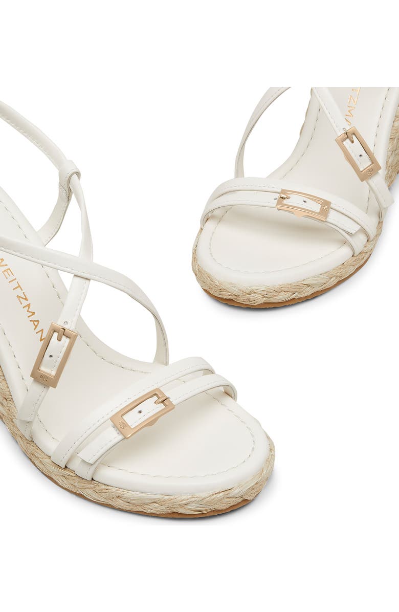 Stuart Weitzman Georgie Espadrille Wedge Sandal, Alternate, color,