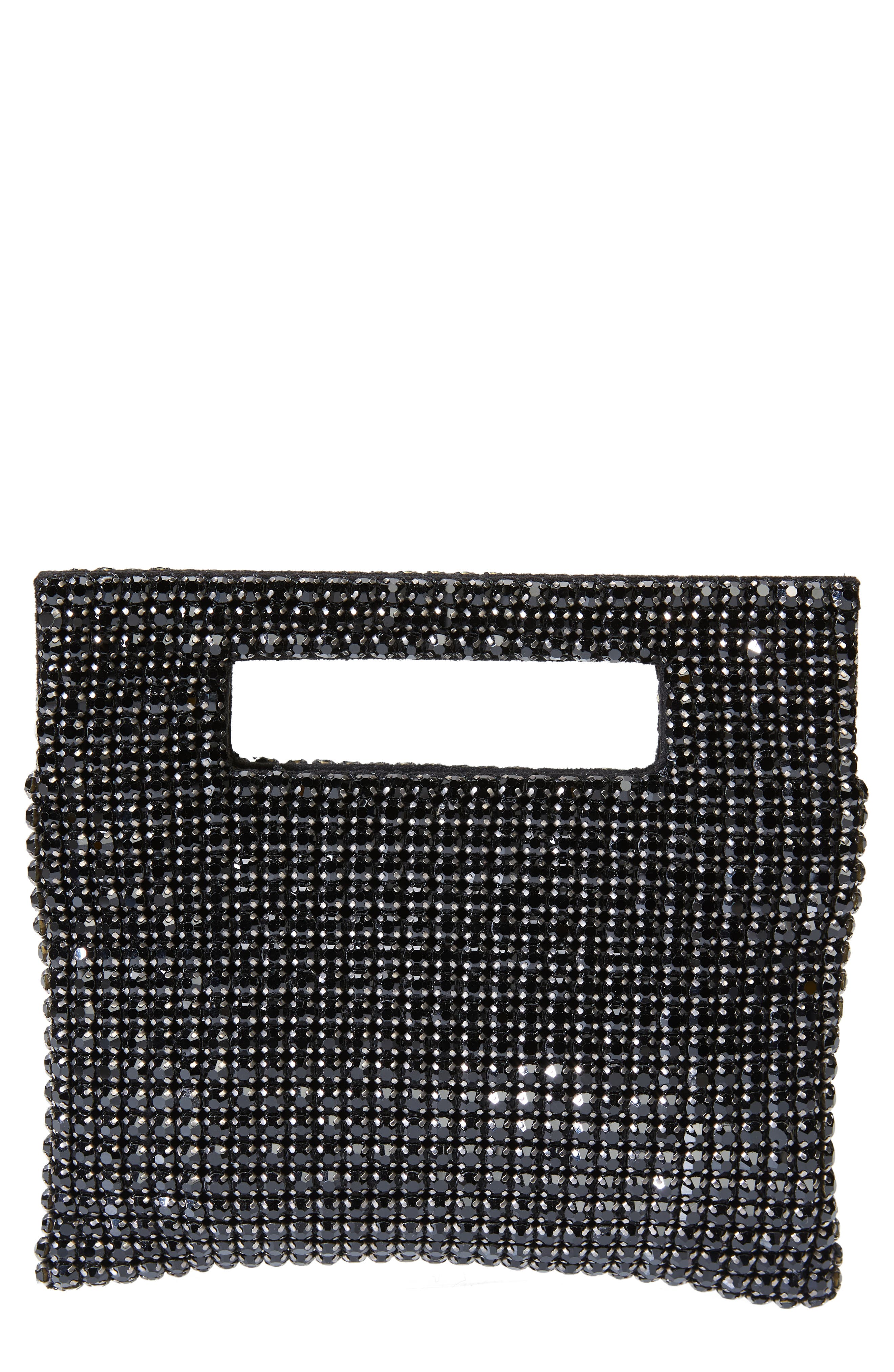 Cult Gaia Lucinda Top Handle Clutch, Main, color, 