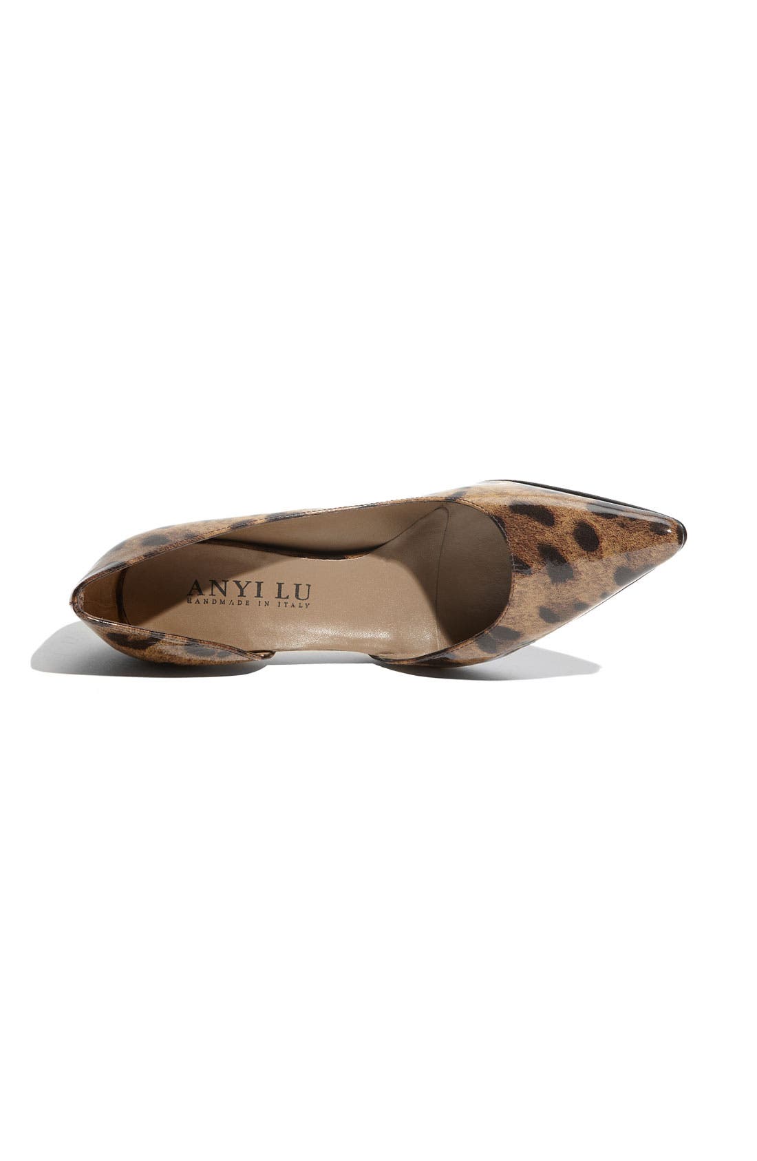 'Brie' Pump, Alternate, color, LEOPARD PATENT