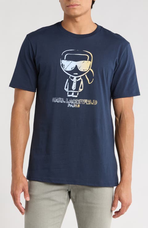 Faded Karl Graphic T-Shirt