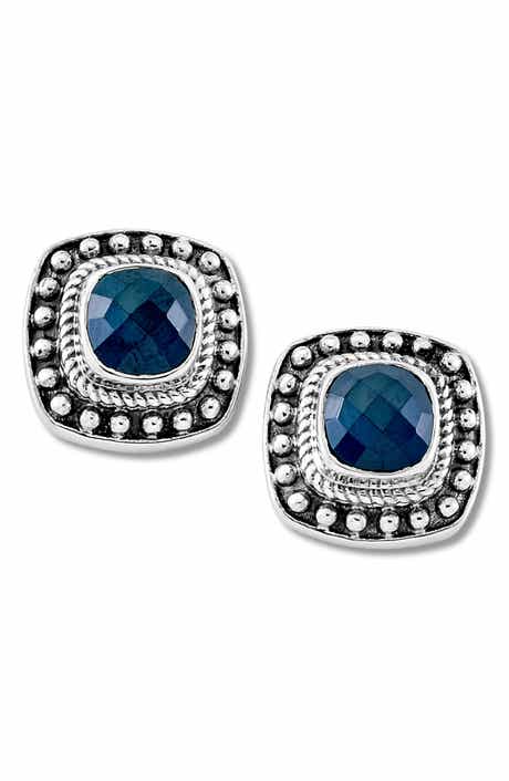SAMUEL B. Stone Stud Earrings