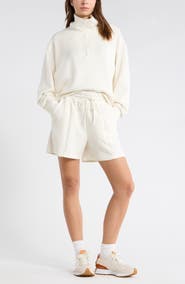 Z by Zella Whisper Knit Half Zip Sweatshirt