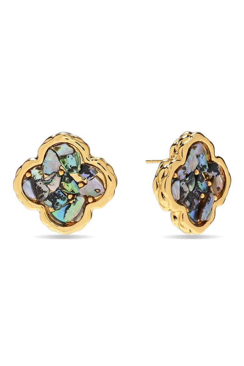 Estelle Stud Earrings, Main, color, GOLD