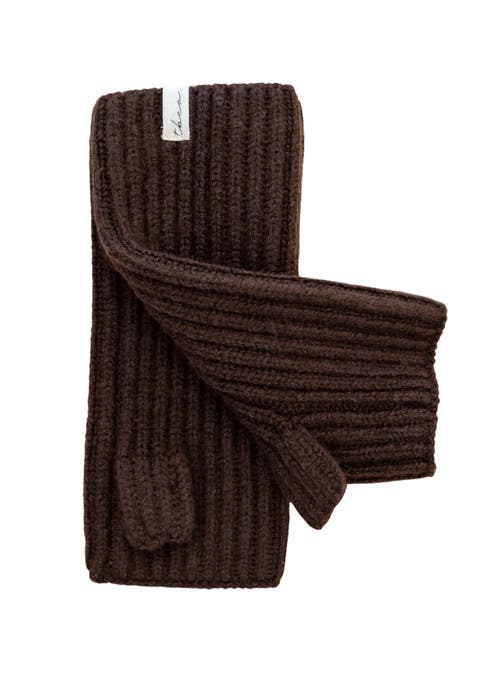 Cashmere & Merino Ribbed Wrist Warmers
