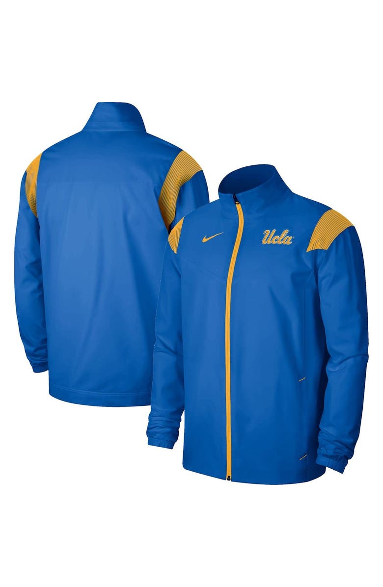 Nike Men's Nike Blue UCLA Bruins Woven Full-Zip Jacket, Main, color, 