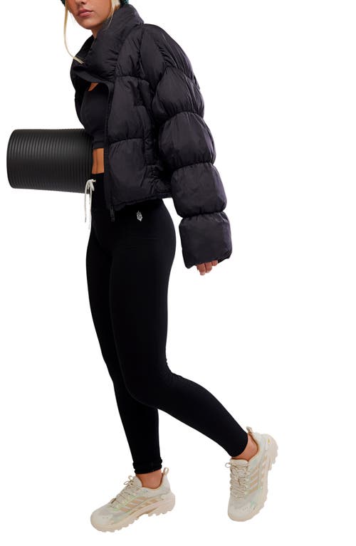 Free People Take Flight Jogger Leggings In Black