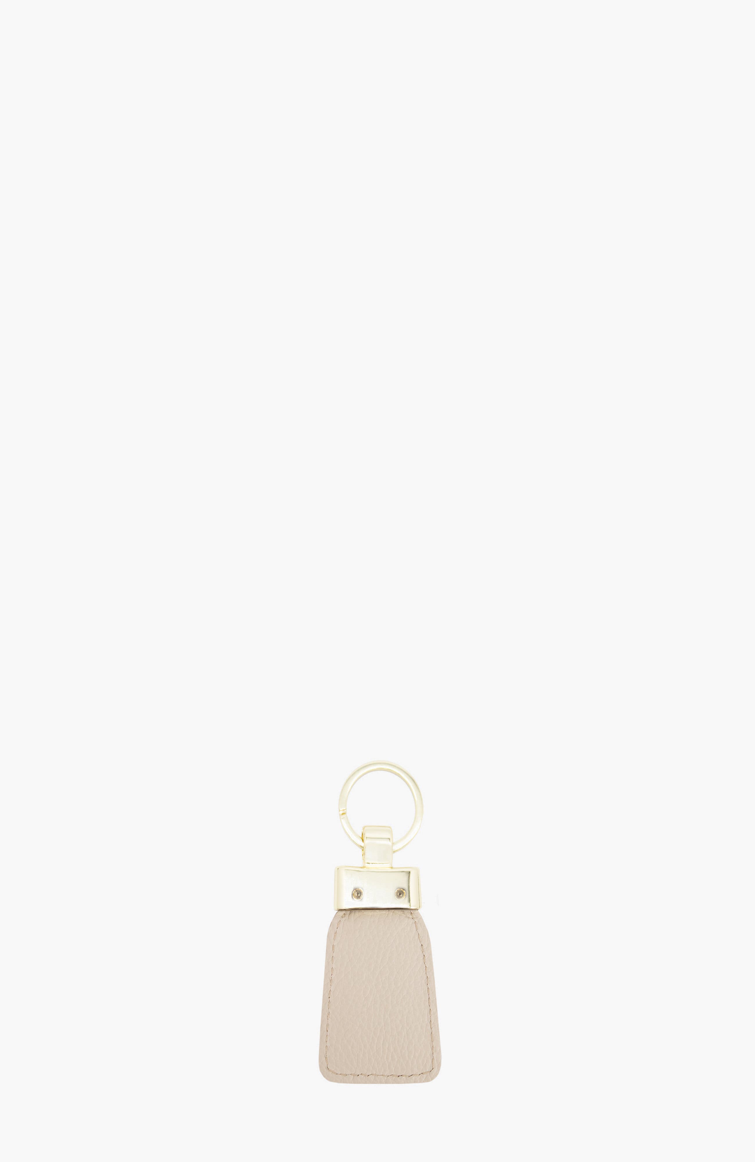 Muse 589 Leather Keychain, Alternate, color, Beige