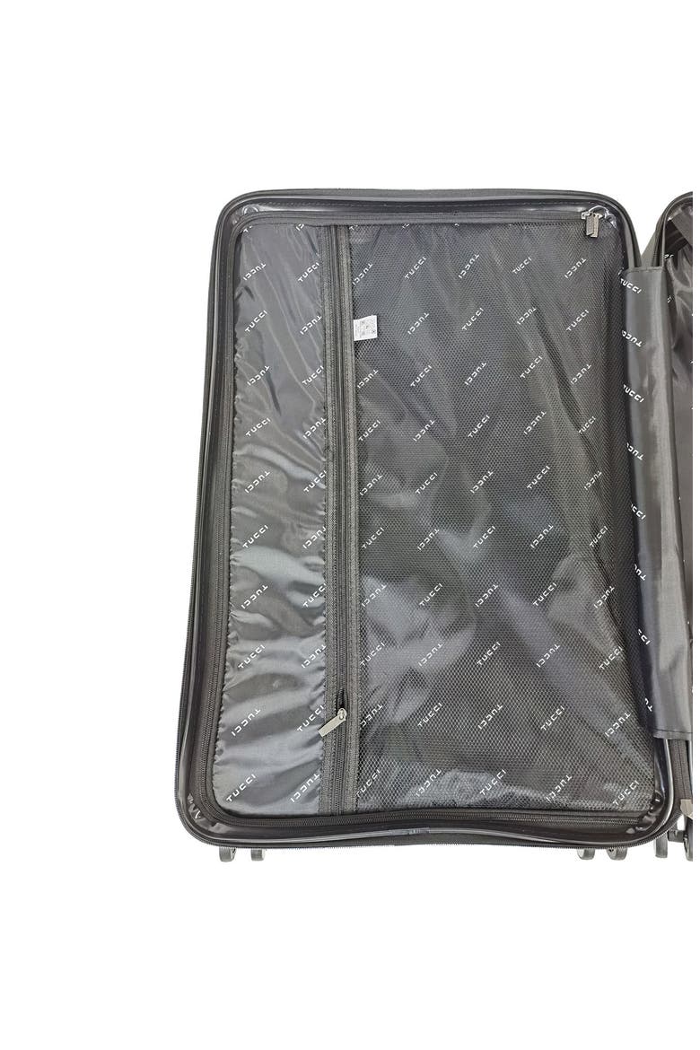 Baratro Hardshell 3-Piece Spinner Luggage Set, Alternate, color, SILVER