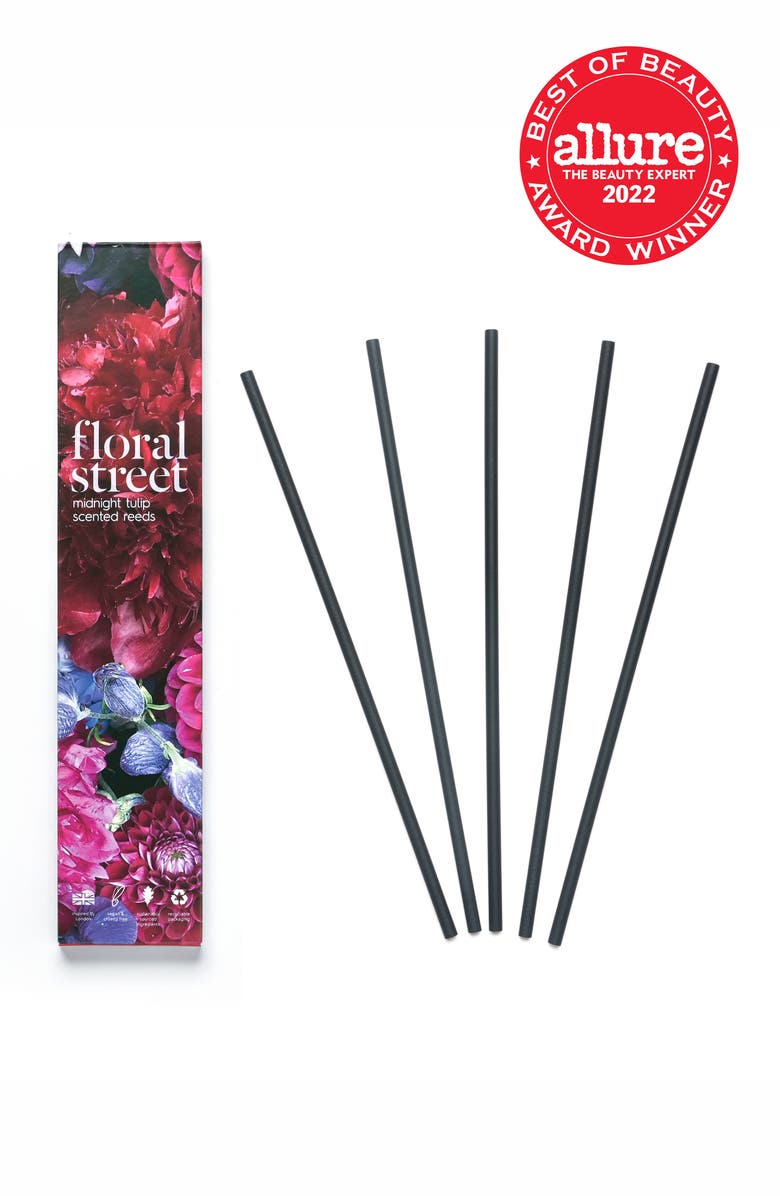 Floral Street Midnight Tulip 5-Pack Scented Reeds, Alternate, color,