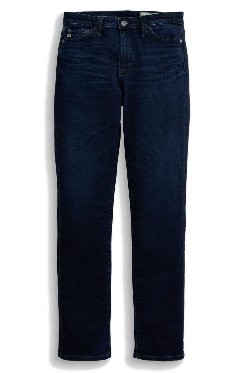 AG Mari Slim Straight Leg Jeans, Alternate, color, 3 Years Gravity