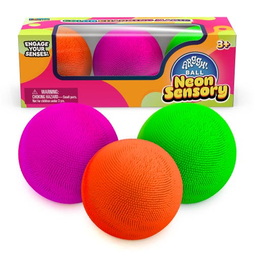 Power Your Fun 3-Pack Neon Sensory Squish Balls in Multi Color  product