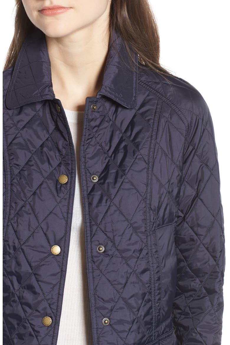 Beadnell Summer Quilted Jacket, Alternate, color, NAVY