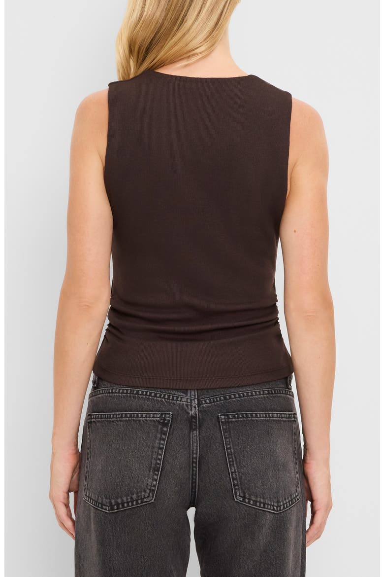 Maribel Square Neck Tank, Alternate, color, JAVA