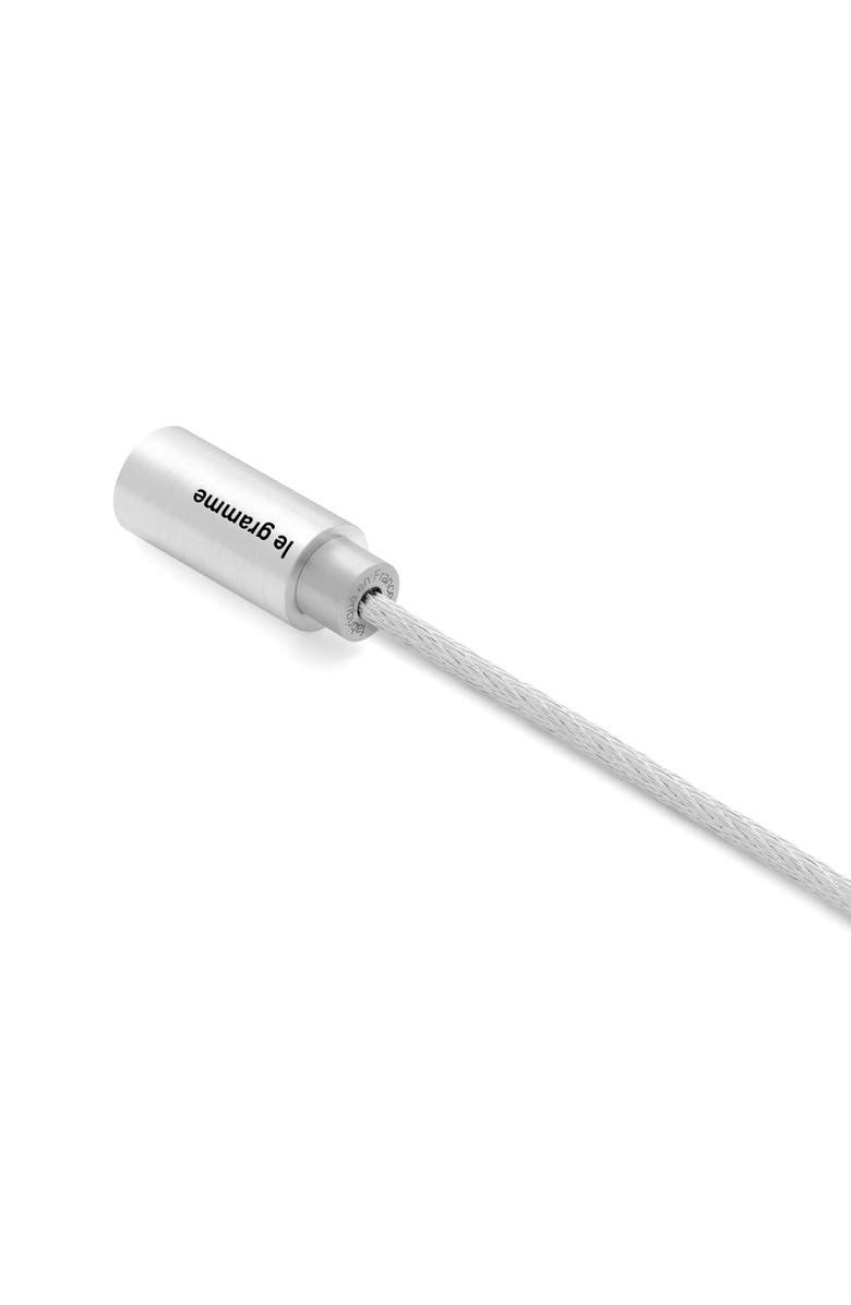 le gramme 9G Brushed Triptych Cable Bracelet, Alternate, color, 