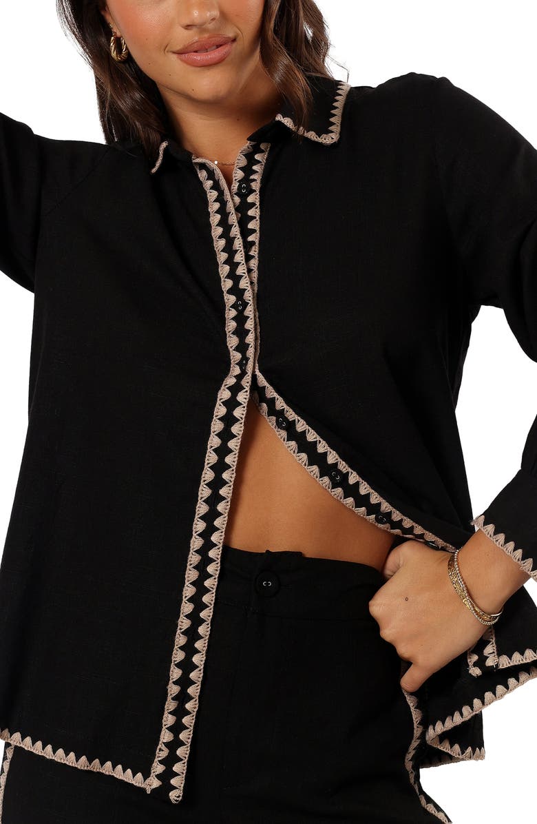 Petal & Pup Calyse Button-Up Shirt, Alternate, color, 