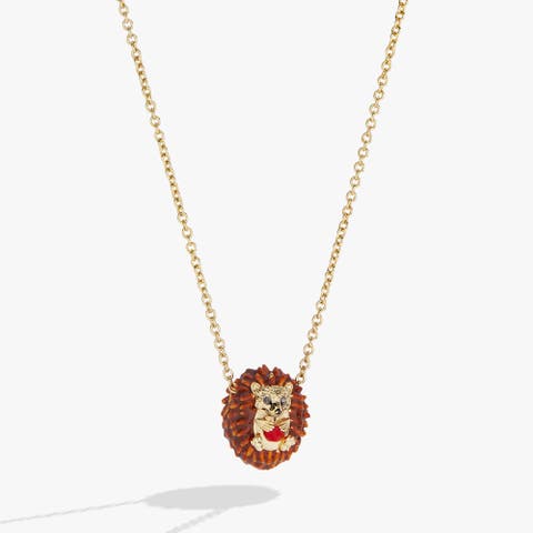 Hedgehog Slider Necklace