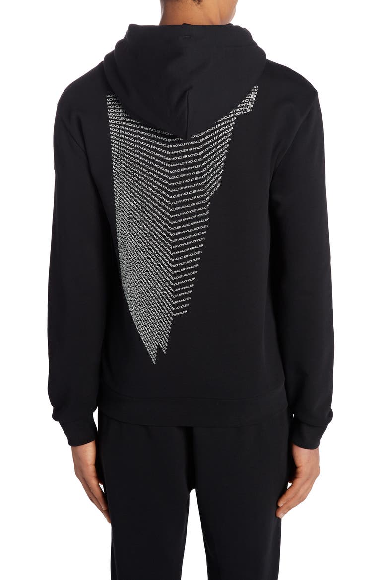 Logo Hoodie, Alternate, color, BLACK