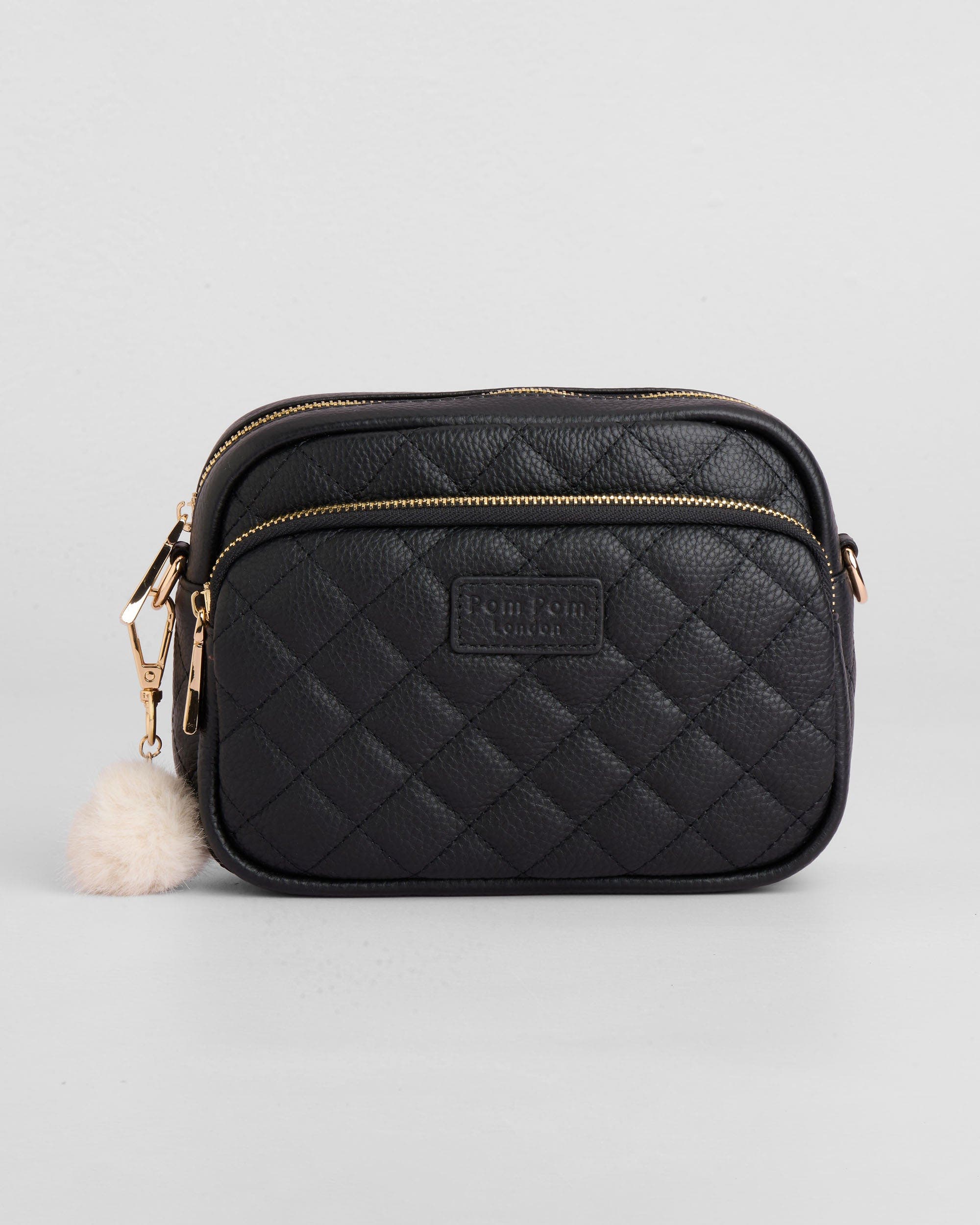  Black Quilted