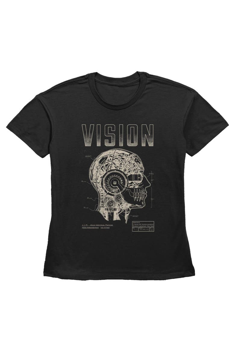 Women's Schematics Prototype Short Sleeve T-Shirt, Main, color, Black