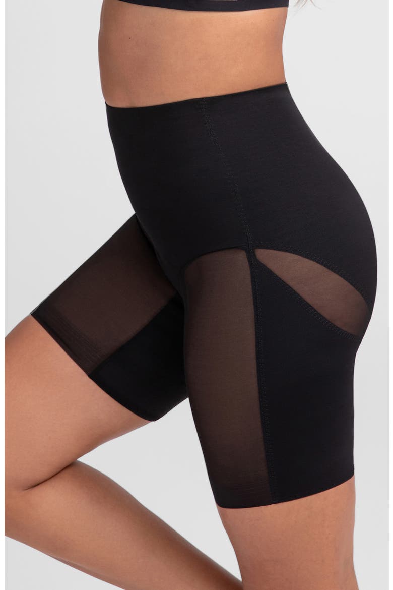 Mid Waist Shorts, Alternate, color, RUNWAY