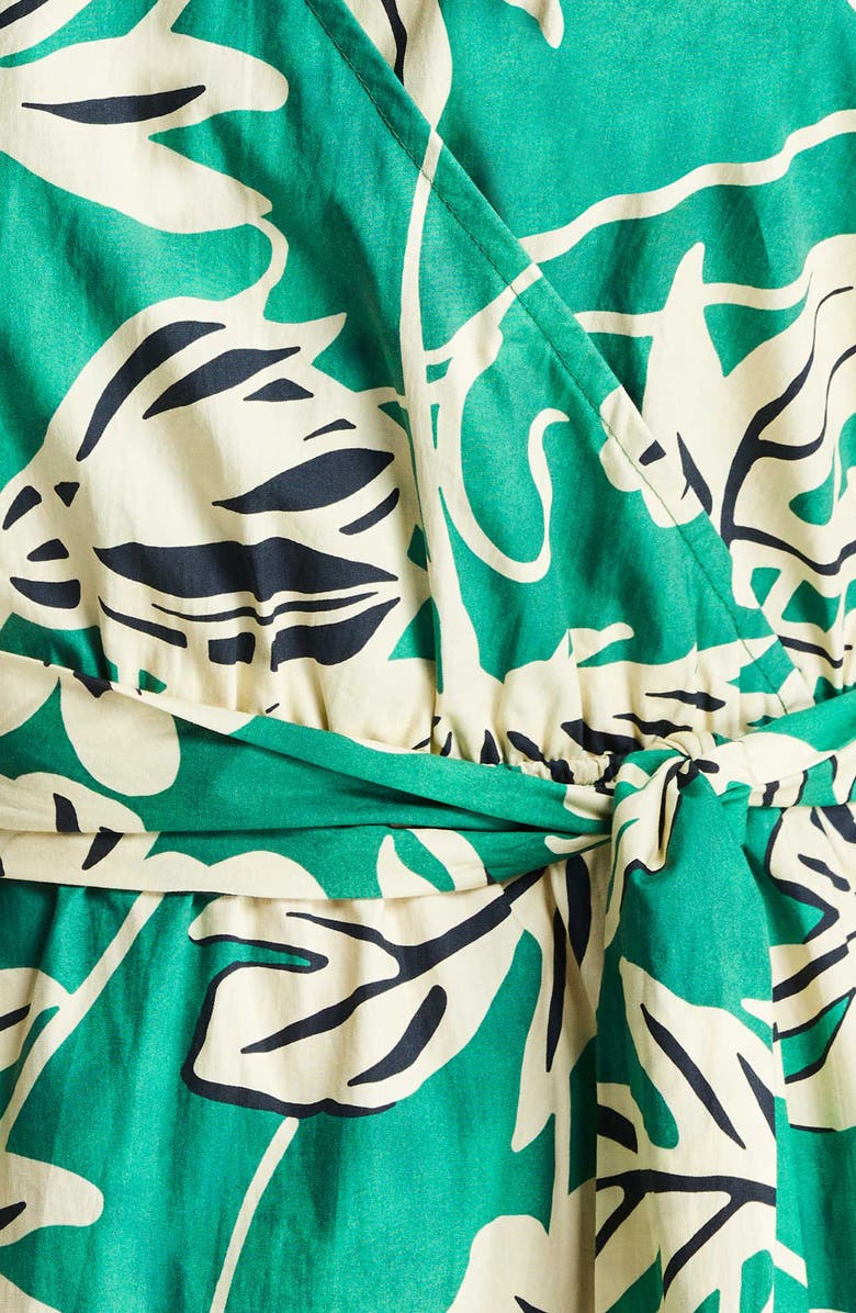 Estelle Aruba Tropical Floral Cotton Dress, Alternate, color, 