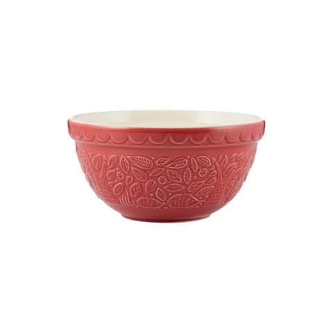 In The Forest Hedgehog Size 30 Mixing Bowl, Red, 1.15 Quart