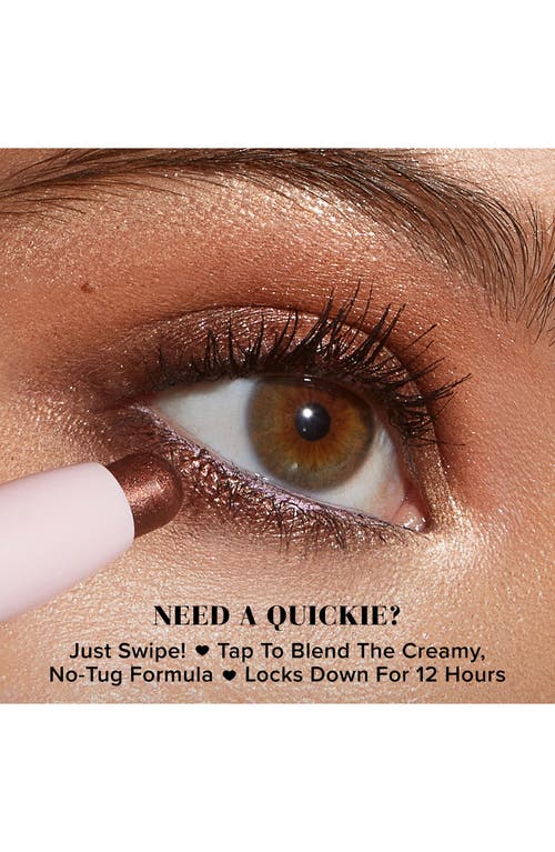 Shop Too Faced Quickie Queen Sparkling Eye Shadow Stick In Pure Magic