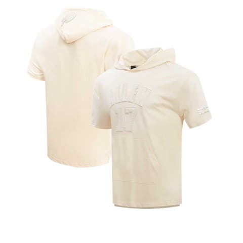 Men's Josh Allen Oatmeal Buffalo Bills Player Name & Number Neutral Short Sleeve Pullover Hoodie