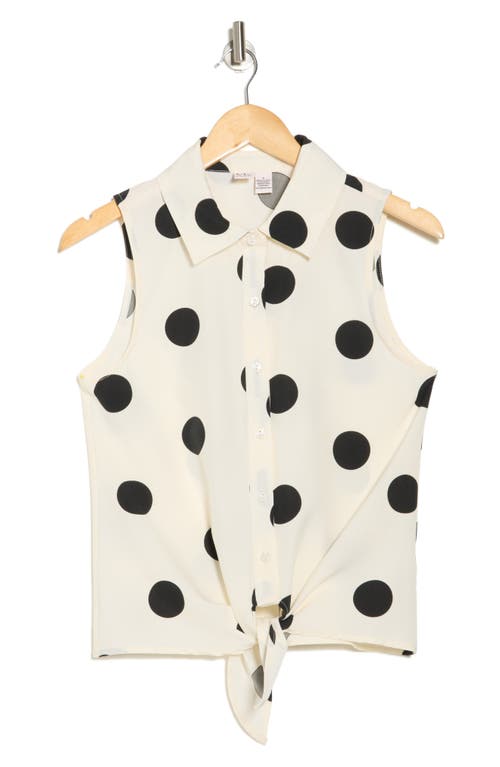Love By Design Harper Print Sleeveless Blouse