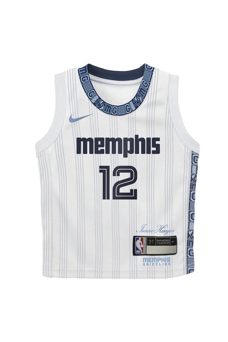 Infant Nike Ja Morant White Memphis Grizzlies 2025/26 City Edition Swingman Jersey, Alternate, color, White
