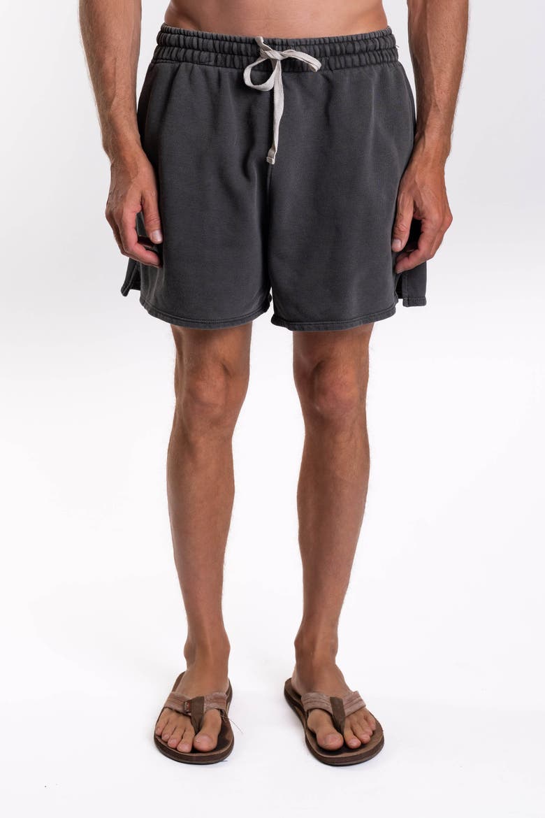 Gender Inclusive French Terry Day Short, Alternate, color, Sea Grey