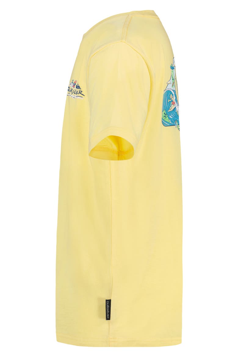 Kids' Paradise Logo Graphic Tee, Alternate, color, MELLOW YELLOW