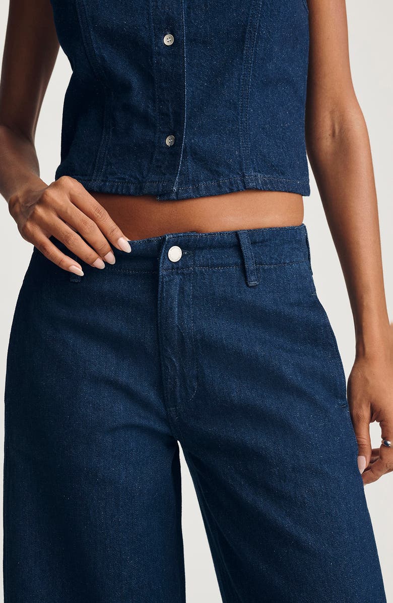Mavi Jeans Siena High Waist Wide Leg Jeans, Alternate, color, 