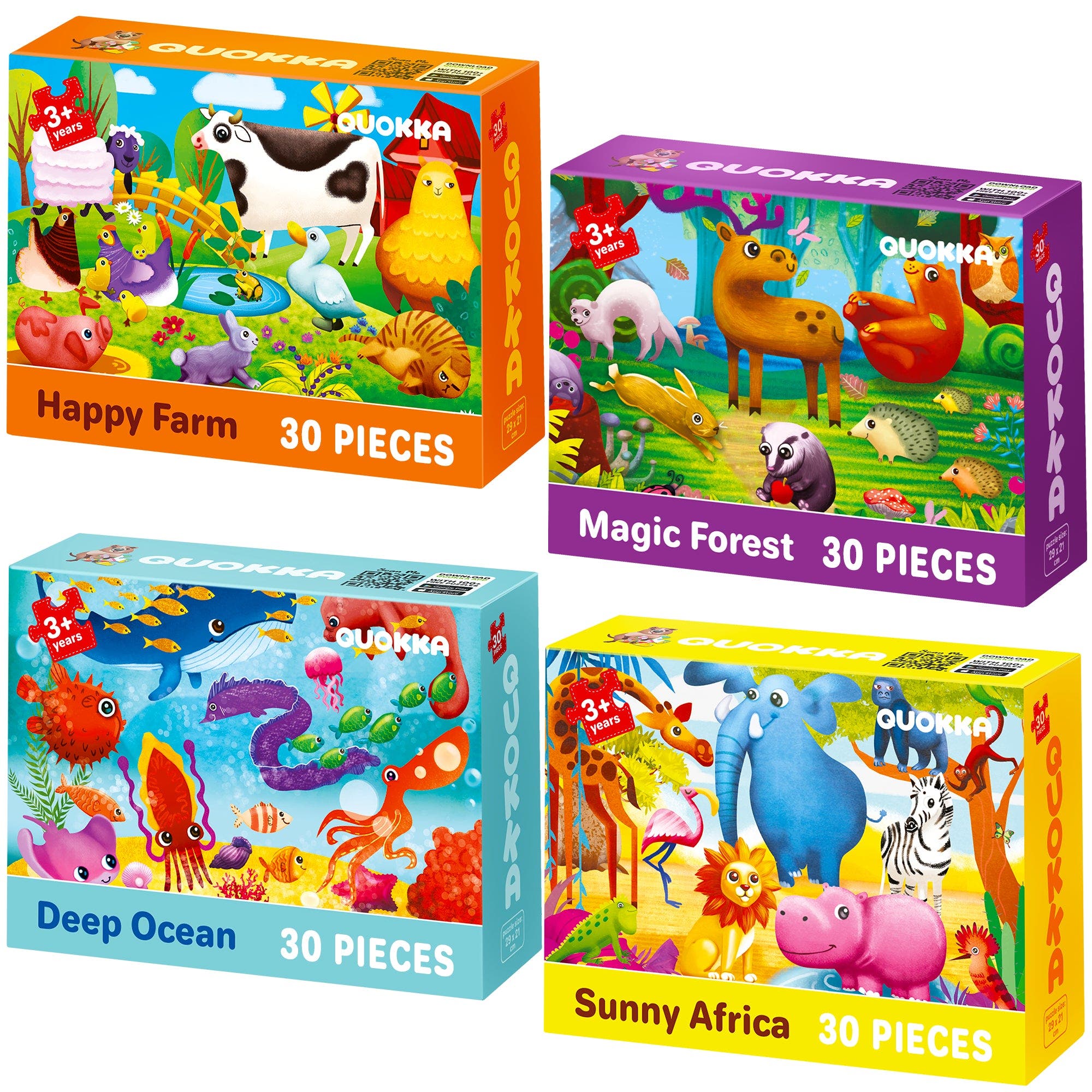 Farm, Forest, Ocean, Africa