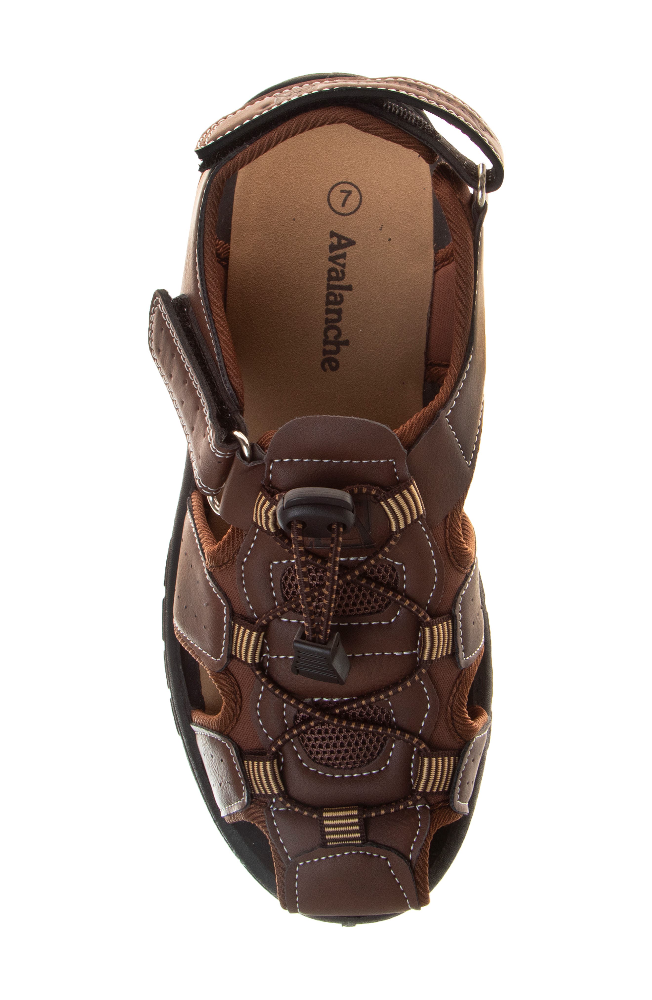 AVALANCHE Fisherman Sandal, Alternate, color, Brown