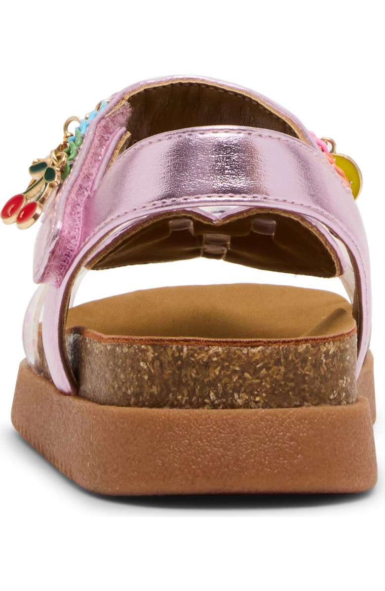 Steve Madden Kids' Comet Sandal, Alternate, color, Pink/ Clear Multi