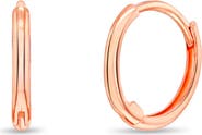 In Season Jewelry 14k The Tiny Hoop Earrings