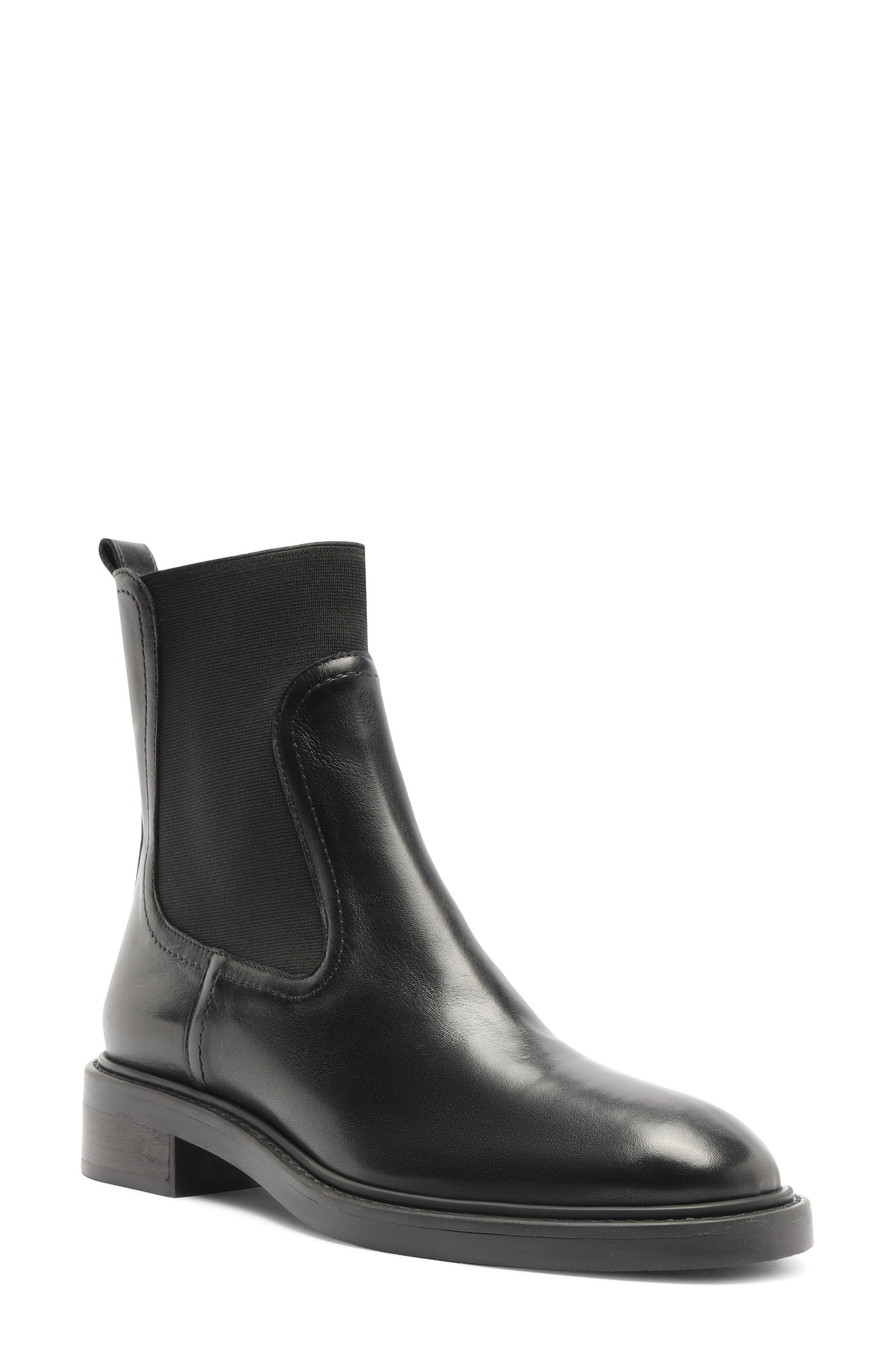 Olivia Chelsea Boot, Main, color, BLACK