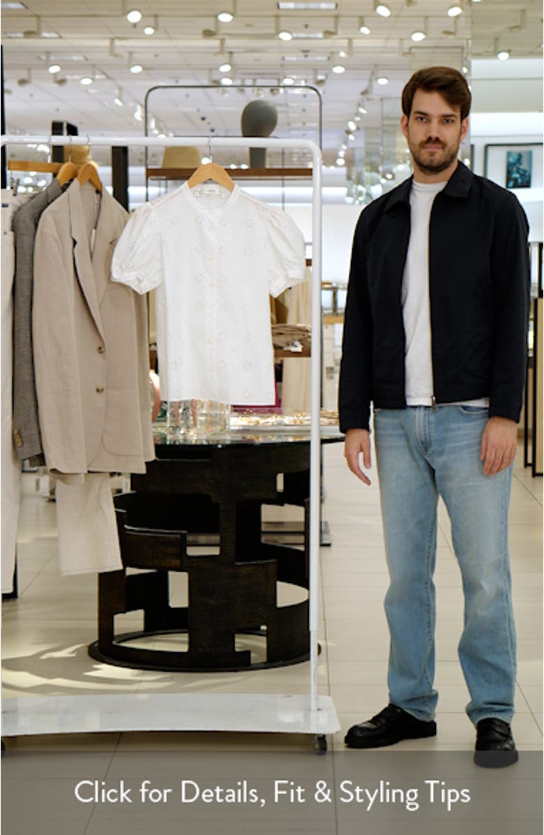 The Eyelet Puff Sleeve Shirt, sales video thumbnail