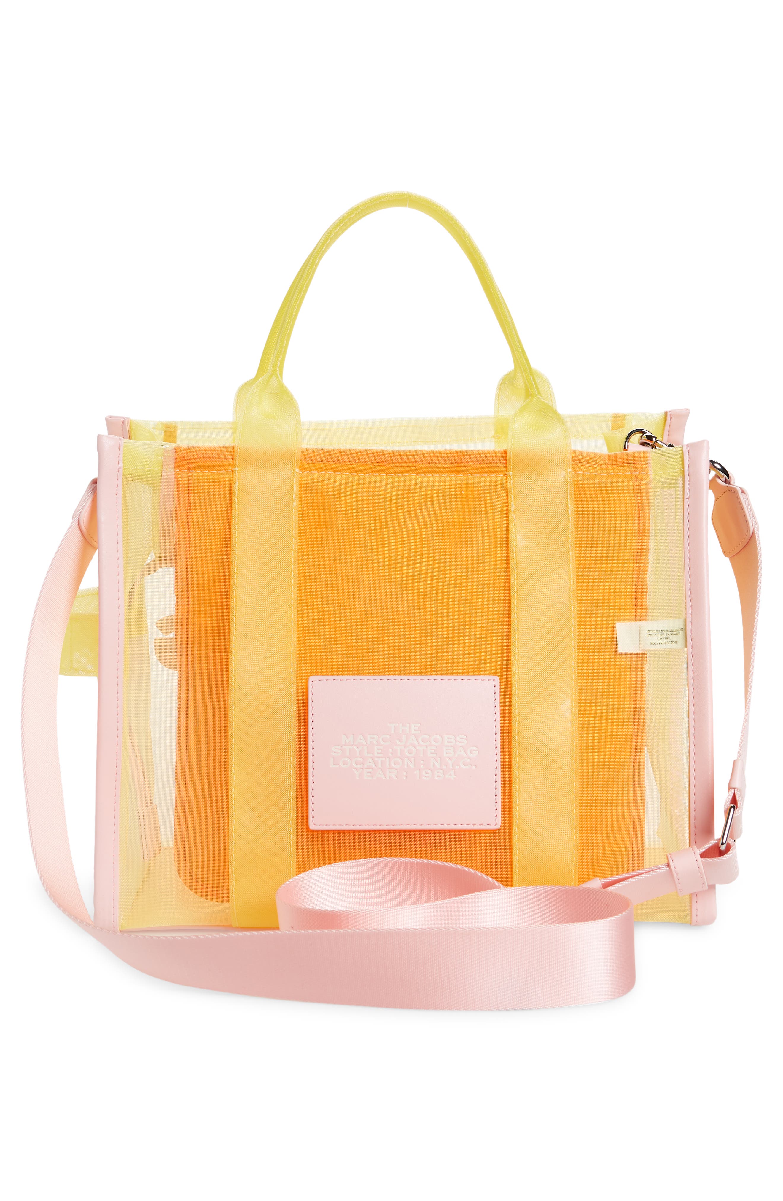 Marc Jacobs The Medium Traveler Mesh Tote, Alternate, color, 