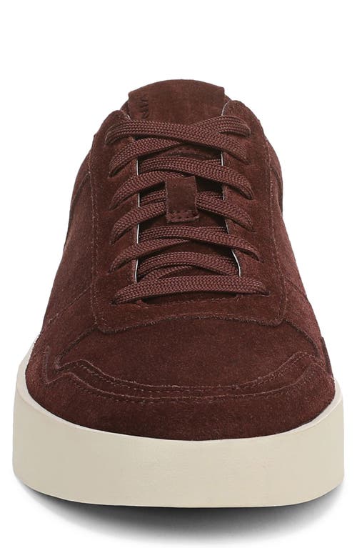 Vince Peyton Sneaker In Burgundy