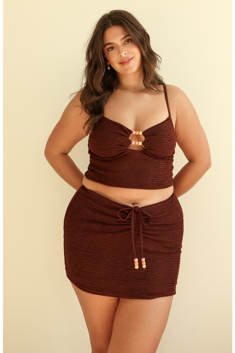 Soleil Set, Alternate, color, Mocha Crinkle