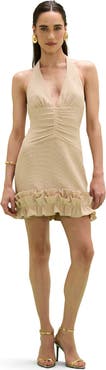 PatBO Stella Mesh Mini Dress