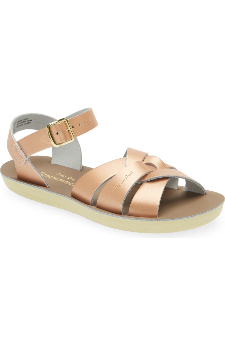 Salt Water Sandals by Hoy Sun San<sup>®</sup> Swimmer Sandal, Main, color, 220 Rosegold