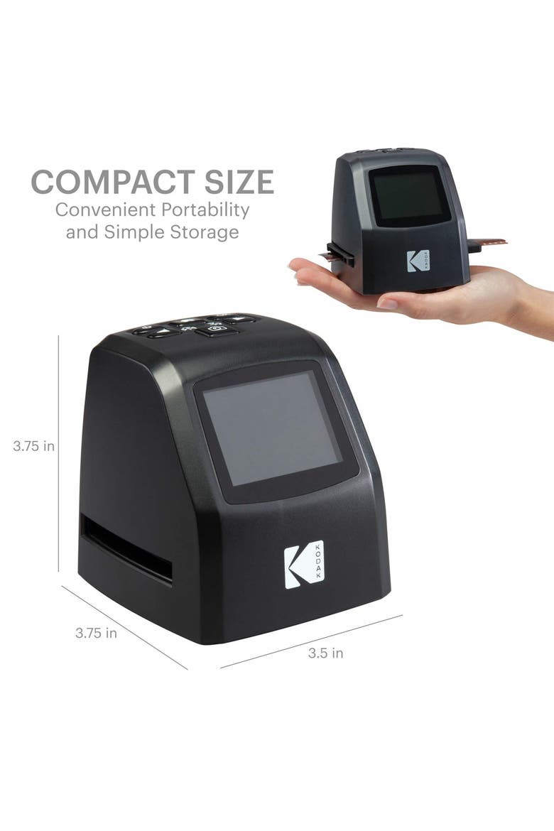 Mini Digital Film & Slide Scanner, Alternate, color, Black