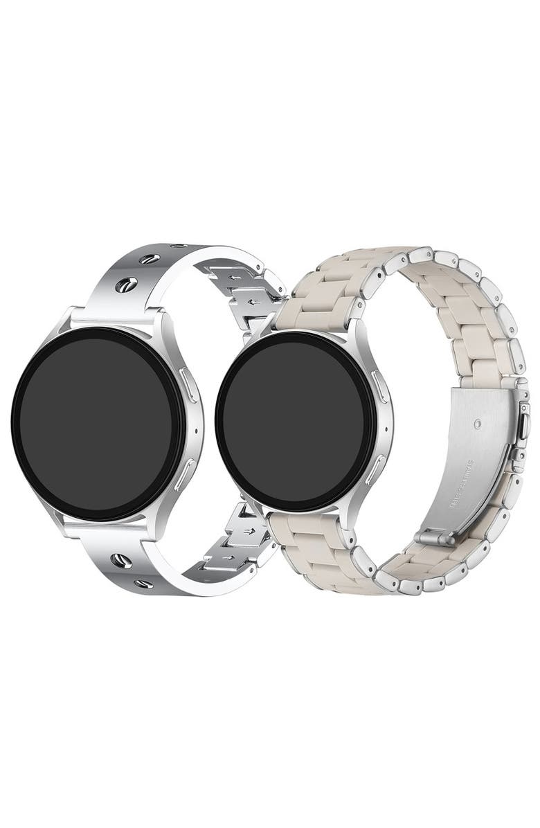 Posh Tech Quinn and Orla Bands for Apple Watch and Smartwatch, Alternate, color, Multicolor