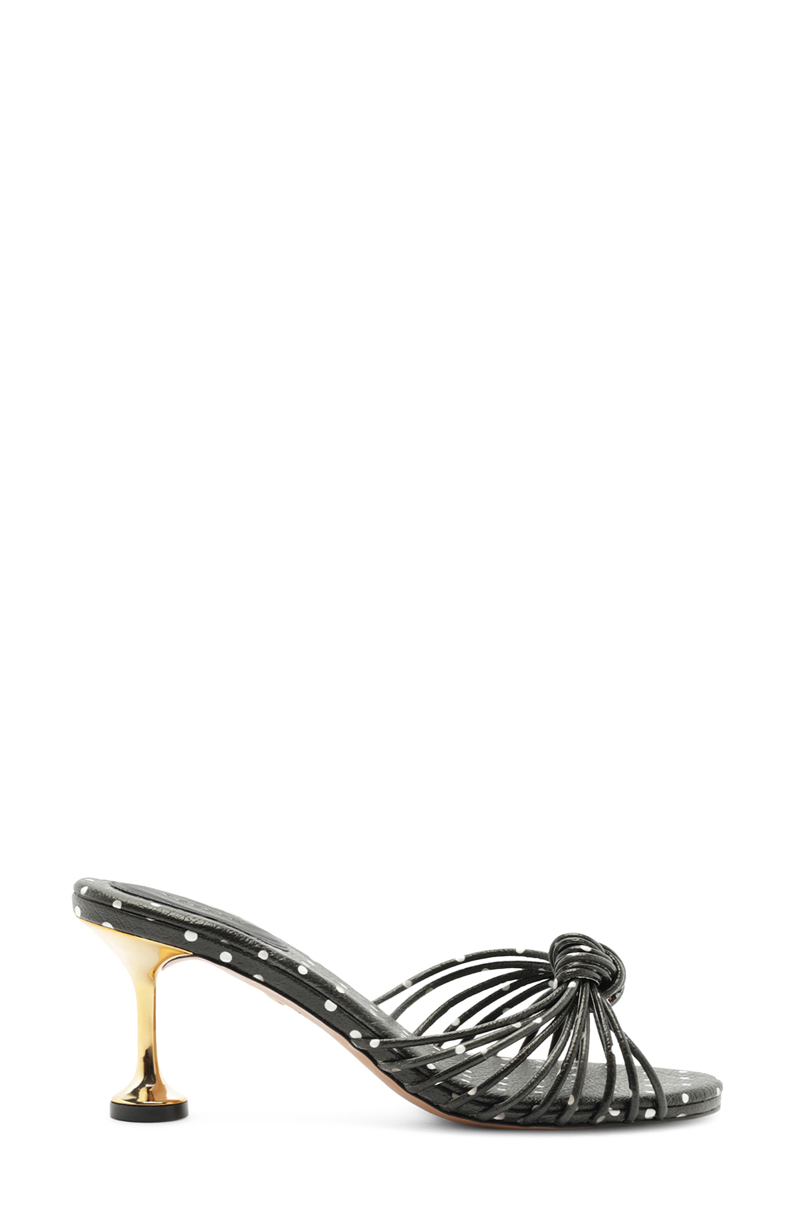 Arezzo Marley Strappy Sandal, Alternate, color, Black