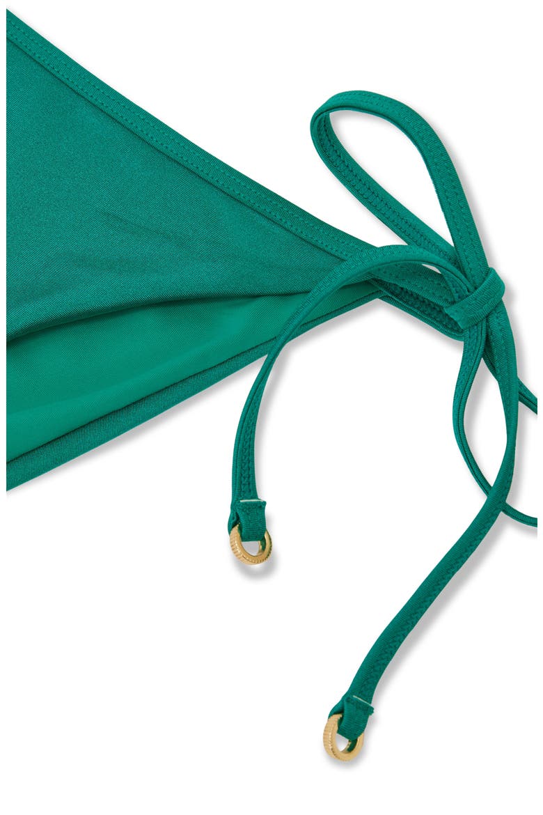 Riah Side Tie Bikini Bottoms, Alternate, color, TEAL BLUE