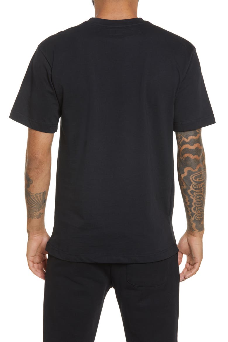 Goddess Graphic Tee, Alternate, color, BLACK
