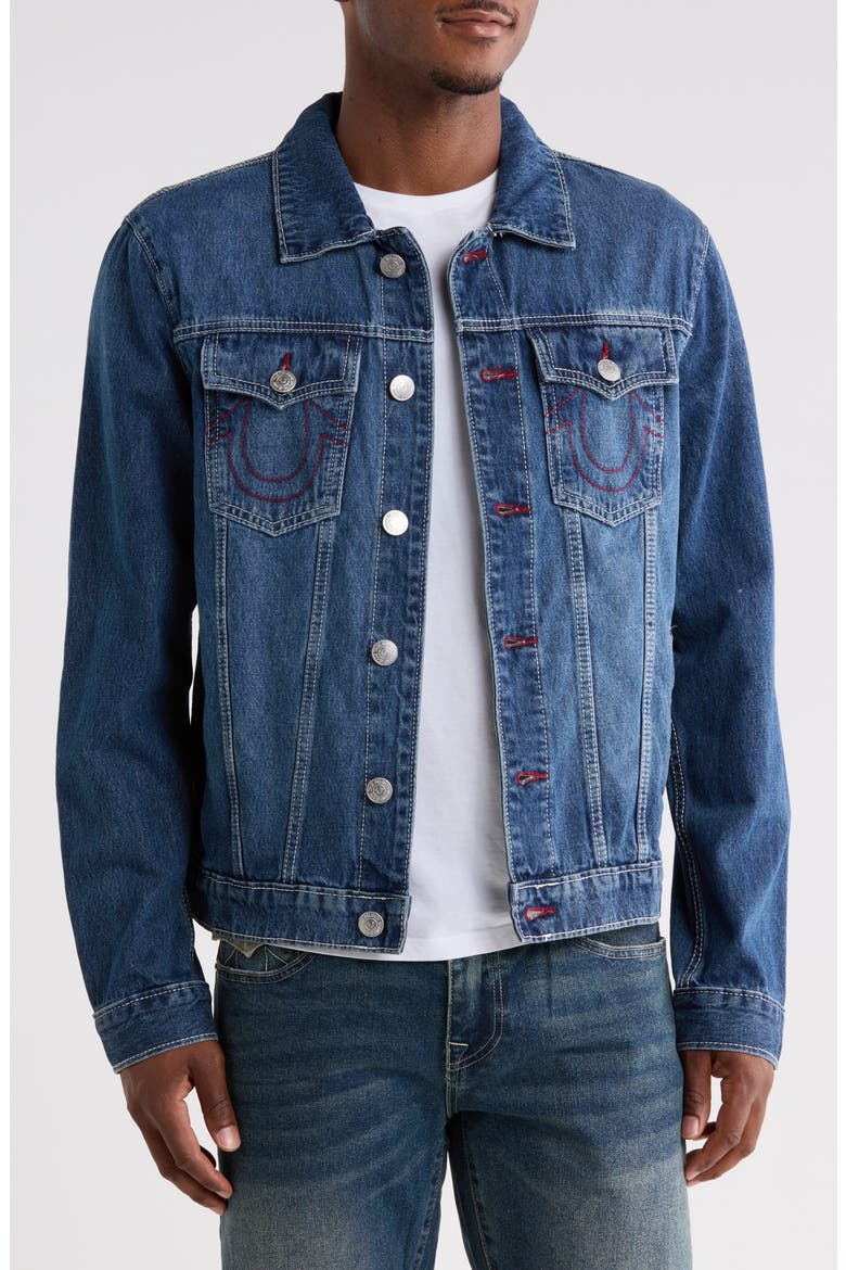 Jesse Winged Trucker Jacket, Main, color, MOODY LOUNGE